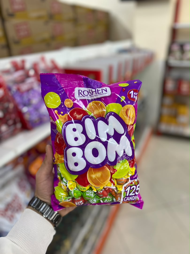 آبنبات بیم بوم - برند Roshen -اوکراینی